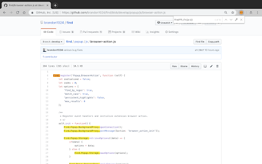 find+ | Regex Find-in-Page Tool screenshot