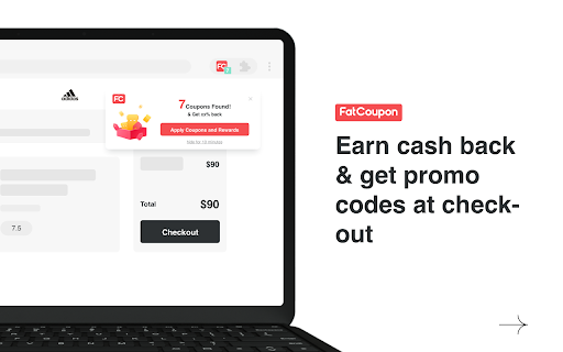 FatCoupon Cashback & Promo Codes screenshot