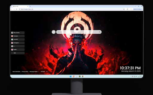 Jujutsu Kaisen Sukuna Mark Live Wallpaper screenshot
