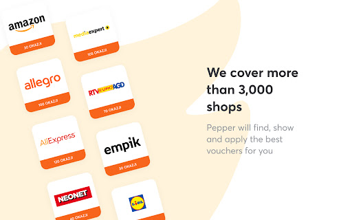 Pepper | Shopping with Savings screenshot