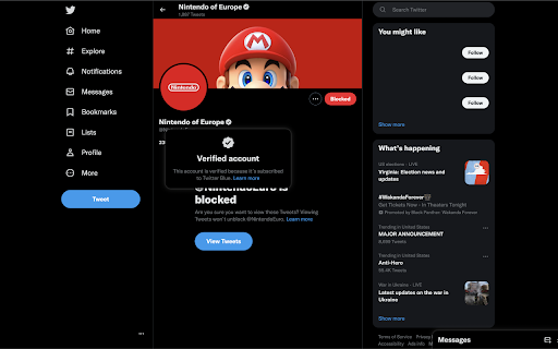 Blue Blocker screenshot