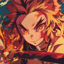 Rengoku Wallpapers New Tab - Demon Slayer Flame Hashira Art icon