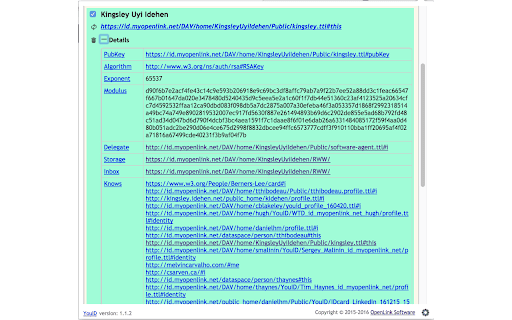 OpenLink YouID screenshot