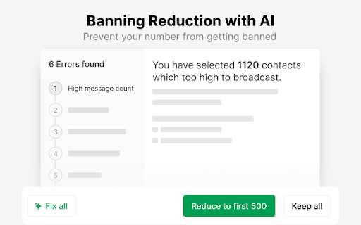 WASender Bulk Messaging, AI Replies, and CRM screenshot