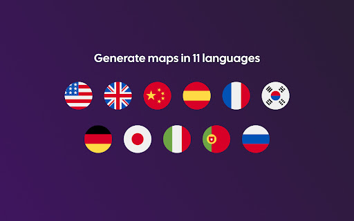 Textomap: Generate maps from text in seconds screenshot