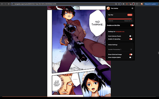 MangaColorizerPro screenshot