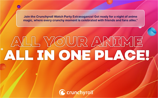 Crunchyroll Party screenshot