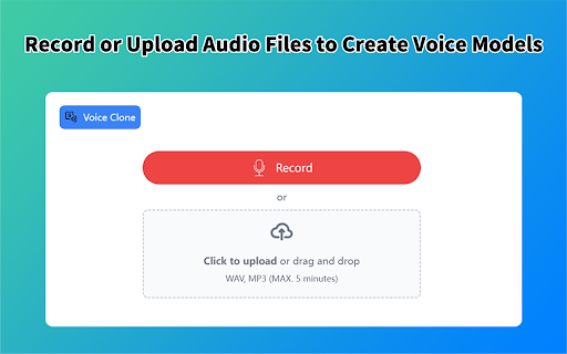 AI Voice Cloning screenshot