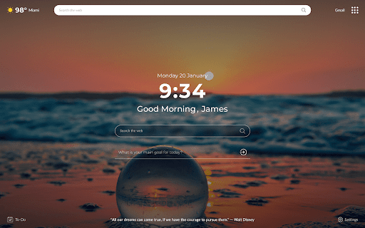 Lotus - A Personalized Productivity Workspace screenshot