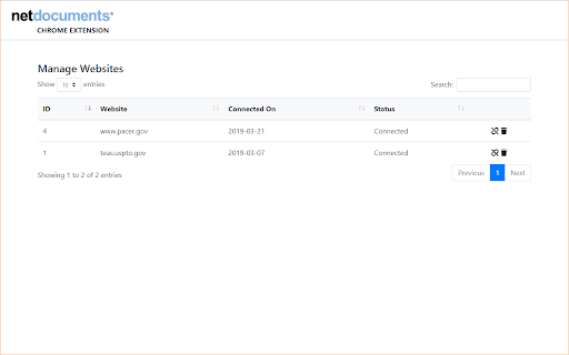 NetDocuments screenshot
