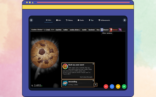 Cookie Clicker Unblocked screenshot