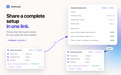 VibeHeader screenshot