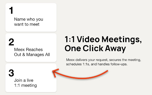 Meex – Get Meetings with Anyone screenshot