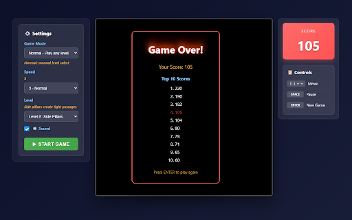 Classic Snake Game screenshot