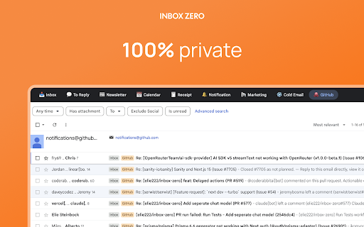 Inbox Zero Tabs for Gmail screenshot