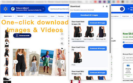 Walmart Image Downloader - Save Product Photos screenshot
