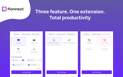Flonnect Enterprise: Video, Steps & Bug Reports screenshot