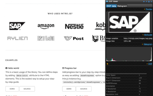 EXIF Viewer Pro screenshot