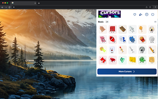 Battle for Dream Island Cursor for Chrome screenshot