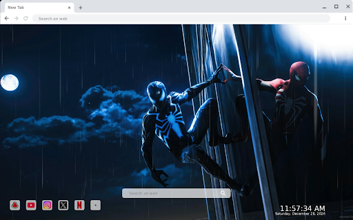 Spider Man Symbiote Live Wallpaper screenshot