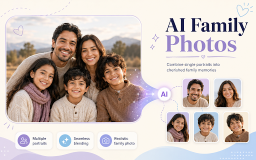 AI Family Photos - AI Family Portrait Generator screenshot