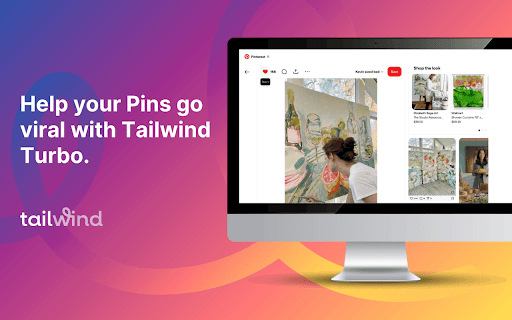 Tailwind Turbo: Pinterest Engagement screenshot