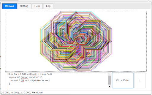 Logo Turtle Graphics screenshot