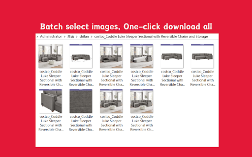 Costco Image Downloader screenshot