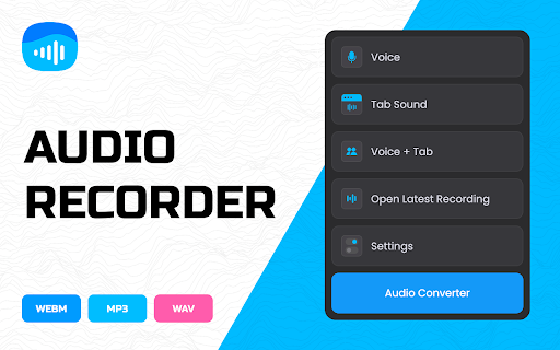 Audio Recorder - Record Voice & Tab Sound screenshot