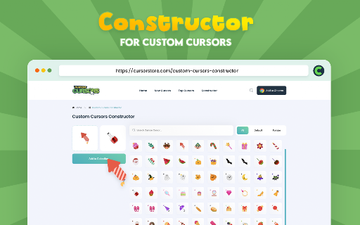 Custom Cursor for Chrome screenshot