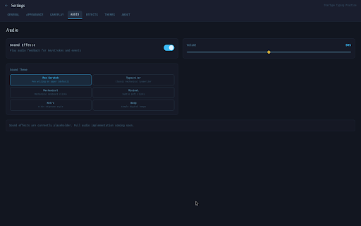 StarType Typing Practice — Typing Tutor & WPM Game screenshot