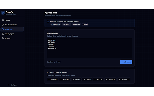 ProxyPal screenshot