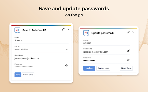 Zoho Vault - Password Manager screenshot