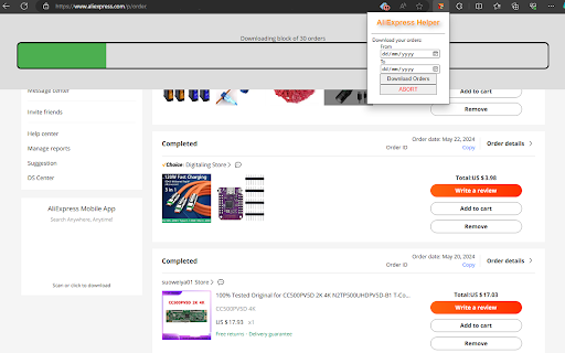 AliExpress Helper screenshot