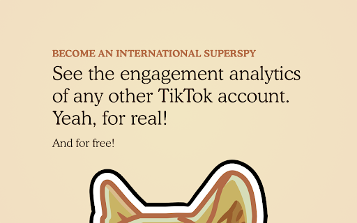 UpDog - TikTok & Instagram Analytics screenshot