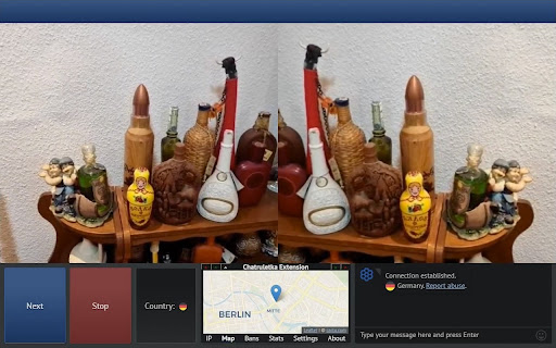 Videochat Extension - IP Locator for Omegle screenshot