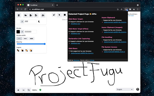 How Fugu is the Web? screenshot