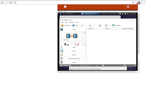 Format Factory online screenshot