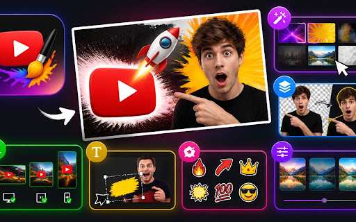 YouTube Thumbnail Maker screenshot