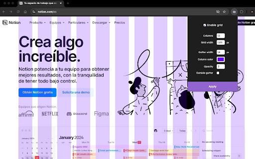gridView screenshot