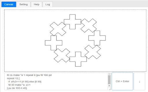 Logo Turtle Graphics screenshot