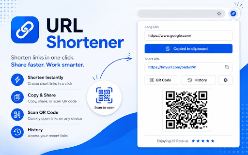 URL Shortener screenshot