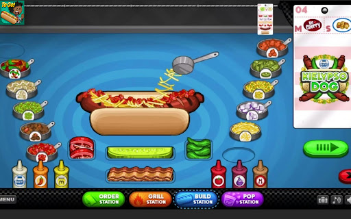 Papas Hot Doggeria Free Game screenshot