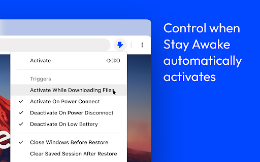 Stay Awake: Keep Your Computer Awake screenshot