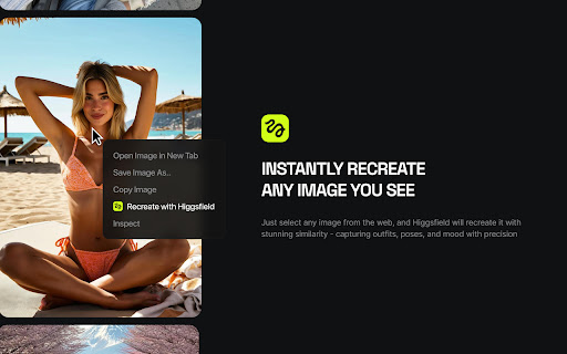 Higgsfield Instant screenshot
