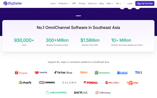 BigSeller- Product Scraper & Promotion Management screenshot
