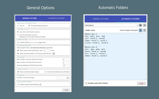 Simple mass downloader screenshot