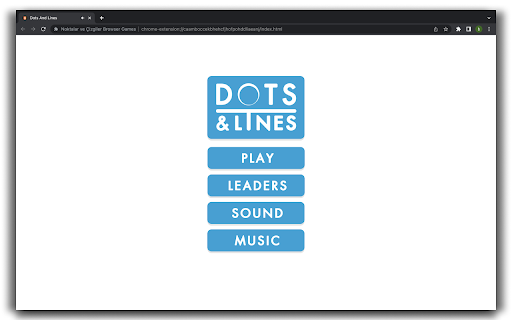 Dots and Lines - HTML5 Game screenshot