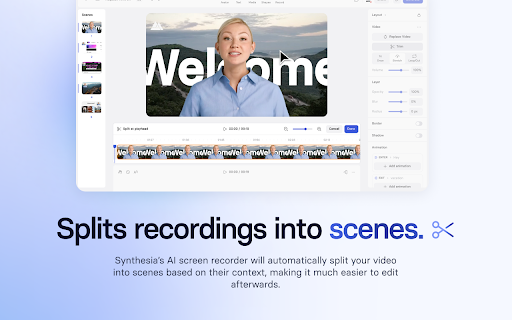 Synthesia - AI Screen Recorder & Editor screenshot