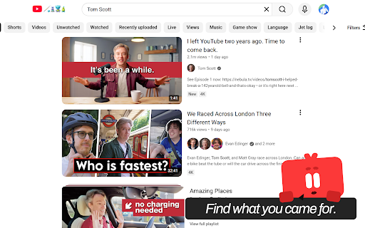 Mono for YouTube screenshot